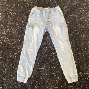 Denim Joggers